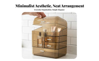 Stackable Cosmetic Drawer Box Space-Saving Makeup Organizer Large Capacity