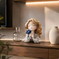 Cartoon Girl Piggy Bank Birthday Gift Home Decor Large Capacity