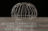 防堵树叶网线罩天台地漏50/75/110管排水口雨水斗下水道过滤网160