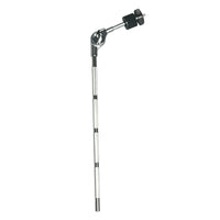 Rotating Head Half Cymbal Stand Single Lock Drum Cymbal Stand Heavy Duty Metal Music Hardware Easy to Adjust for Drummers, Stage