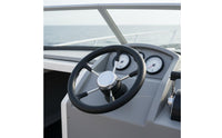 Stainless Steel Steering Wheel Mirror Polished Yacht Steering Wheel for Boat