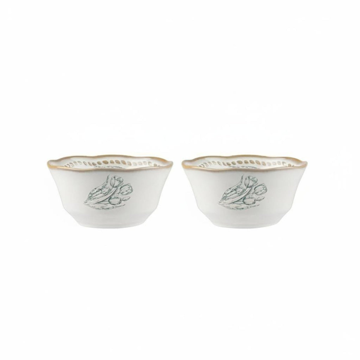 Vintage Floral Ceramic Dinnerware Set, French Underglaze Bowls and Plates, Home Tableware
