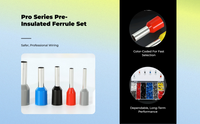 Pre-insulated copper ferrule kit