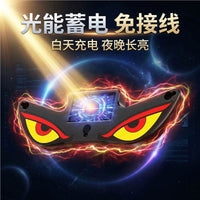Wireless Solar Devil Eye Neon Light for Car Interior Decoration