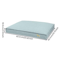 Orthopedic dog bed, washable cover