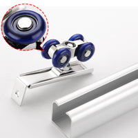 Wardrobe Door Rollers Effortless Rolling Sliding Door Hanger Rollers Adjustable