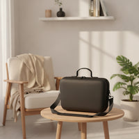 Console Case with Compartments Large Capacity Hard Case with Shoulder Strap Sturdy for Commuters