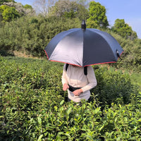 弯钩长晴雨伞背后式专用撑伞肩带户外钓鱼采茶遮阳支撑打伞固定器