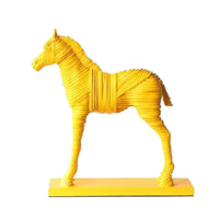 Horse Sculpture Abstract Horse Figurine Modern for Office Desk, Art Collectors