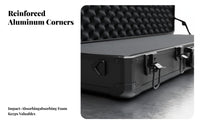 Aluminum Transport Case Large Capacity Protective Container Portable for Field Work