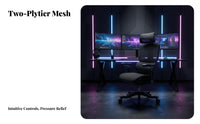 Ergonomic Mesh Chair Multi-Dimensional Armrests Ergonomic Mesh Swivel Chair