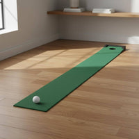 Golf Putting Mat Non-Slip Putting Practice Mat Portable Athletic Gear for Beginners