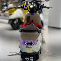 九号Q系尾灯小q波斯顿6.0字体发c带转向灯q80c q85c qzmix通用