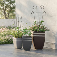 Indoor Plants Garden Trellis for Climbing Plants, Sturdy Metal Plant Support Obelisk for Outdoor Plants, Iron Art Garden Decoration, 1 Pack