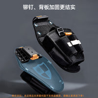 Multipurpose Tool Waist Bag Portable Tool Pouch Wear-resistant Electrician Bag Waist Tool Storage Bag Thickened Oxford Waist Bag