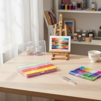 168 Pieces Easy to Carry Crystal Art Adhesive Crystal Painting Adhesive Refills Eco-Friendly for DIY Crafting
