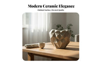 Heart-Shaped Vase Aesthetic Decor Geometric Heart-Shaped Vase Thoughtful Gift