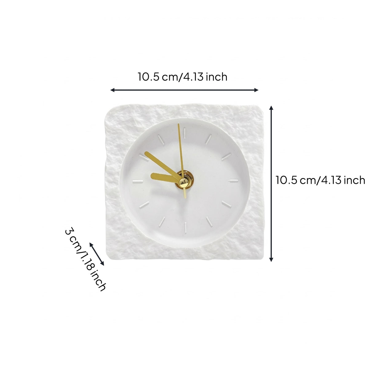 Modern Desk Timepiece Luxury Home Decor Minimalist for Study