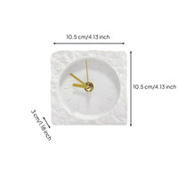 Modern Desk Timepiece Luxury Home Decor Minimalist for Study