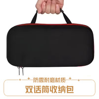 EVA Microphone Storage Bag, Handheld Large Microphone Case, Double Microphone Protective Bag