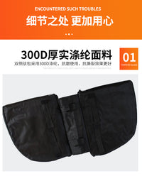 山地自行车后驮包大容量货架包长途骑行驼包挂物收纳尾包单车装备