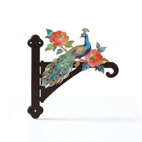 Wall-Mounted Plant Bracket Multi-Purpose Metal Plant Hanger Space-Saving