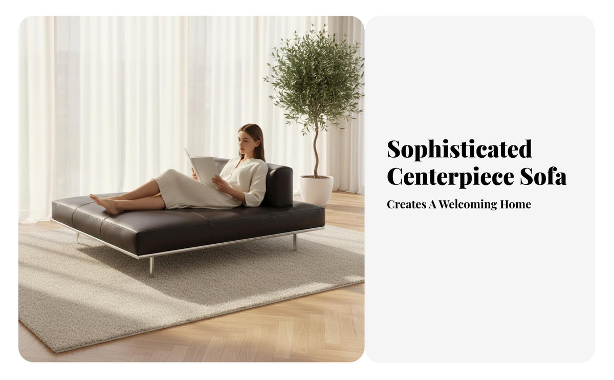 Nordic & design arcd sectional Sofa Minimalist Design Lounge Seating low-slung Home Furnishing Designer Inspired for Interior Designers, Apartment Dwellers, homeowners, Living Room, Showroom, Villa