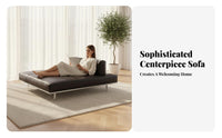 Nordic & design arcd sectional Sofa Minimalist Design Lounge Seating low-slung Home Furnishing Designer Inspired for Interior Designers, Apartment Dwellers, homeowners, Living Room, Showroom, Villa