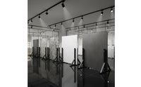 Tile and Door Display Stand Easy Assembly Floor Panel Display Rack Adjustable Panel Support Base Carbon Steel Construction