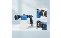 Foam Grip Car Wash Kit Simple for Driveway Cleaning, Homeowners