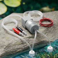 12V Car Oxygen Pump for Live Fish Transport, Portable DC Aerator with Battery Clips