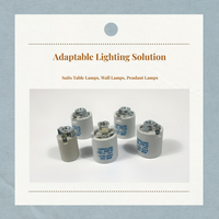Ceramic E27 holder, heat resistant