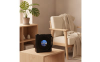 Mini Speaker with Screen Wireless Speaker with Clock Compact Device Portable for Students, Nightstand