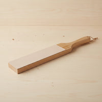 Stropping Board Ergonomic Leather Strop Versatile Strop with Handle for Hobbyists, Chefs, Woodcarving, Kitchen