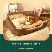 Orthopedic dog bed with cover