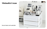 Multi-Compartment Box with Drawers Large Capacity Multitier Drawer Box