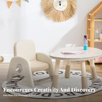 Adjustable kidney bean-shapedShaped Table and Chair Ergonomic Design children's Furniture