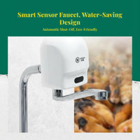Touchless motion sensor faucet