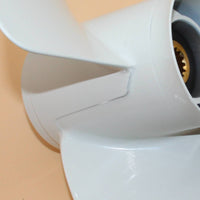 Propeller with 15 Splines Aluminum Alloy Outboard Engine Propeller Splined Hardware for Boaters