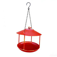 Bird Feeder with Hanging Hook Sturdy Hanging Bird Feeder Rustic for Birdwatchers