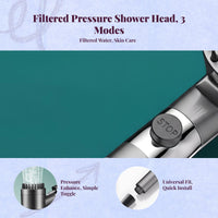 High-pressure handheld shower head