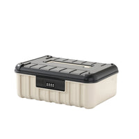 Combination Lock Box Secure Lock Box with Tray Discreet for Car, Adults