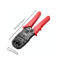 RJ45 Crimp Tool 3-in-1 RJ45 8P 6P 4P Compatible for Electricians