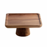 Pedestal Fruit Platter Japanese Design Tableware Easy to Clean for Afternoon Tea