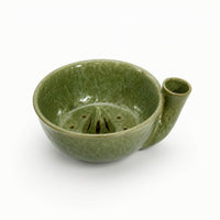 Bowl with Drain Outlet Glossy Fruit Bowl Sturdy for Dining Room