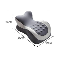 Ergonomic Reading Pillow Neck and Spine Support Bedding Accessory for Bed