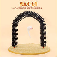 猫刷猫蹭毛刷宠物猫咪挠痒蹭痒器 拱门型猫自动按摩止痒器蹭毛器6