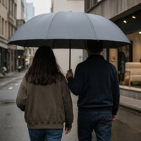 Automatic Close Inverted Umbrella Reflective Inverted Umbrella Large Windproof for Drivers, Commuters