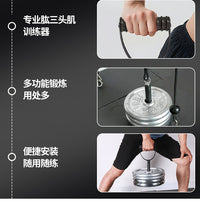 跨境热卖负重训练握把壶铃把手增肌塑形提升爆发力家用健身器材