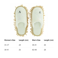 Mop Slippers Quiet Washable Microfiber Mop Shoes Highly Absorbent for Bathroom